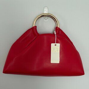 NWT Urban Expressions RED HARPER CLUTCH BAG HANDBAG $80